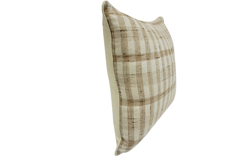 Kermin Vintage Raw Silk Pillow